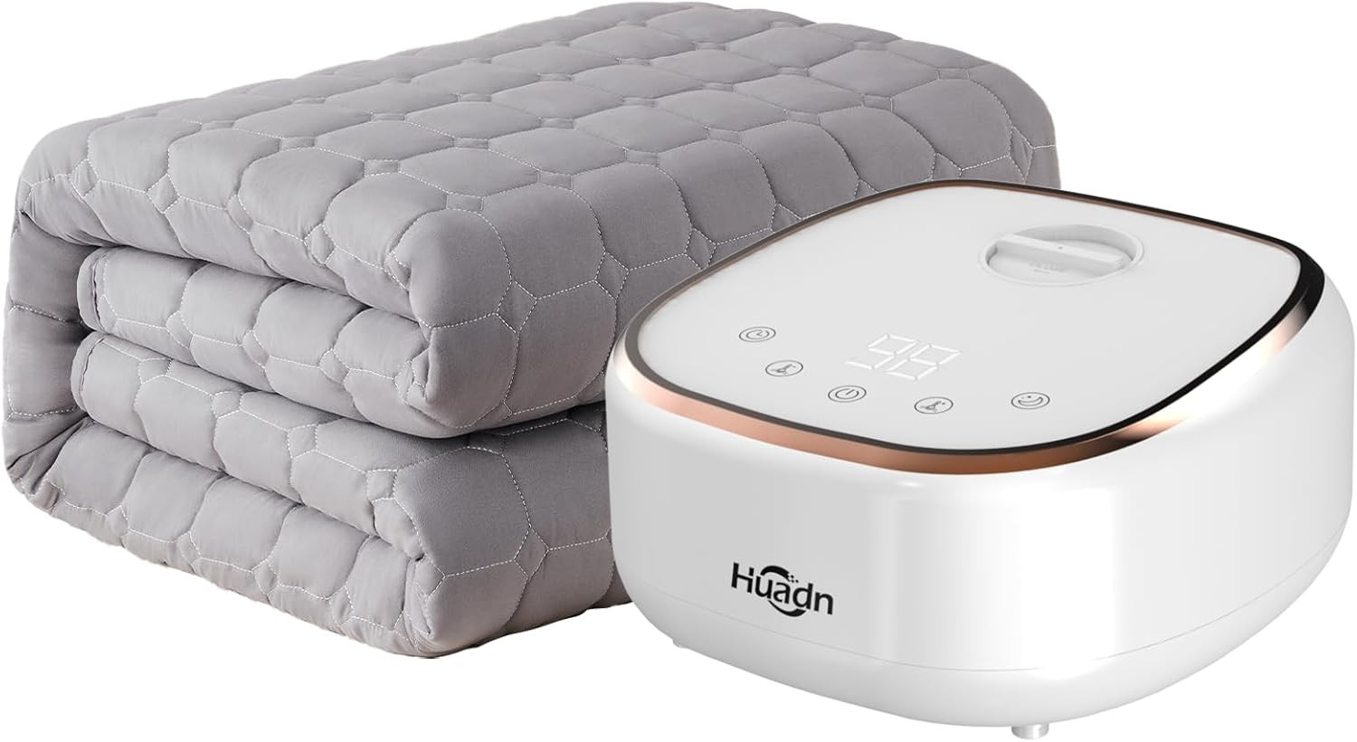 Heated Electric Mattress Pad with Soft Microfiber Cover for Cozy Warmth gallery