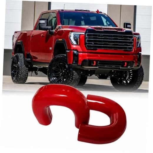 Tow Hook Covers Compatible with 2020 2021 2022 2023 2024 2025 2026 GMC Red gallery