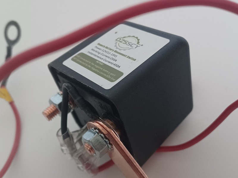 Battery Disconnect Switch Remote Control Anti Theft Kill Switch for Car Truck RV gallery