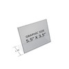 Azar Displays Angled L-Shaped Frame 5.5"x 3.5''High, 10-Pack gallery