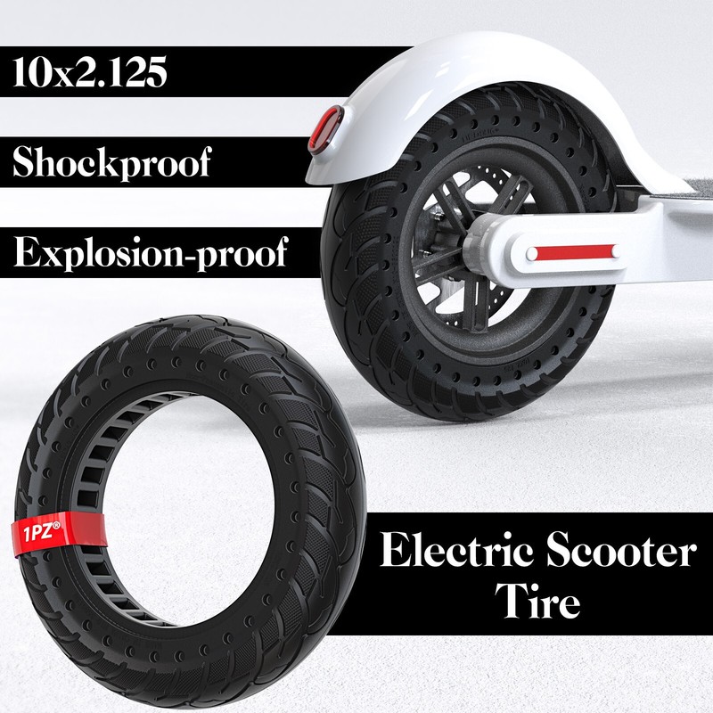 10 Inch Electric Scooter Solid Tire 10X2.125 Tyre M365 & Gotrax G4 Xiaomi Pro 1S gallery