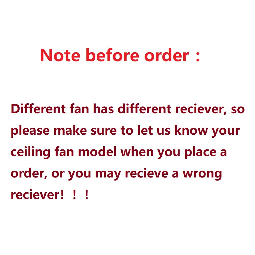 LED Ceiling Fan Remote Controller & Reciever fr Sofucor 5247/52144 52K076 52K077 gallery