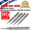 5 Piece Nail Setter & Center Punch Set 4" Wood Metal Super Impact Resistance S2 gallery