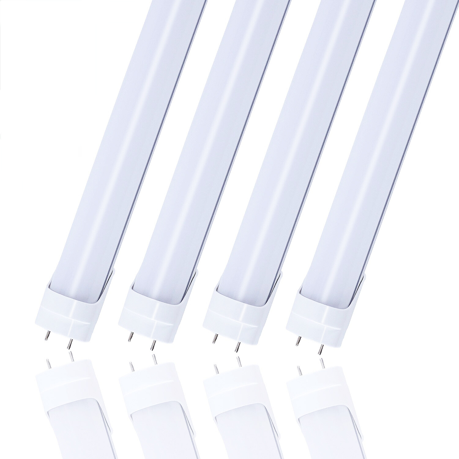 48'' LED Light Fluorescent Replacement Tube 6000K Daylight 85-265V Clear Milky gallery