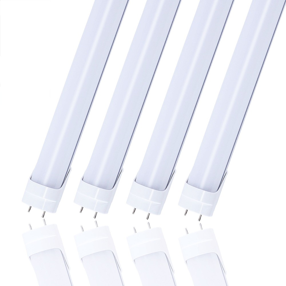 48'' LED Light Fluorescent Replacement Tube 6000K Daylight 85-265V Clear Milky