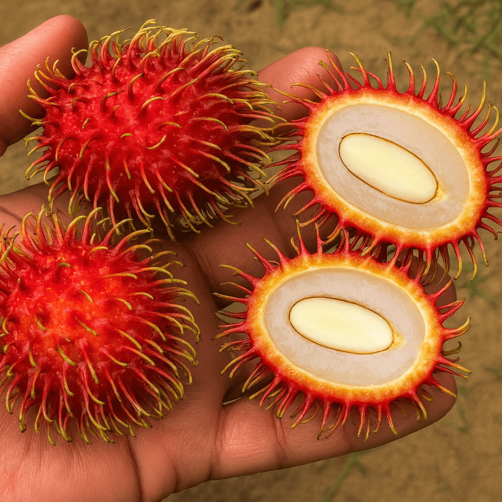 Rambutan Tree Seedling – Live Tropical Starter Plant – Healthy Young Tree – USDA gallery