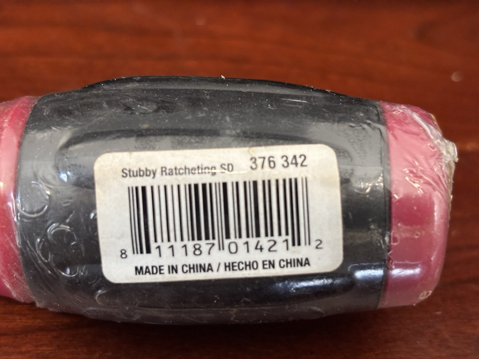 Stubby Ratcheting SD 376342 Screwdriver with Bits- gallery