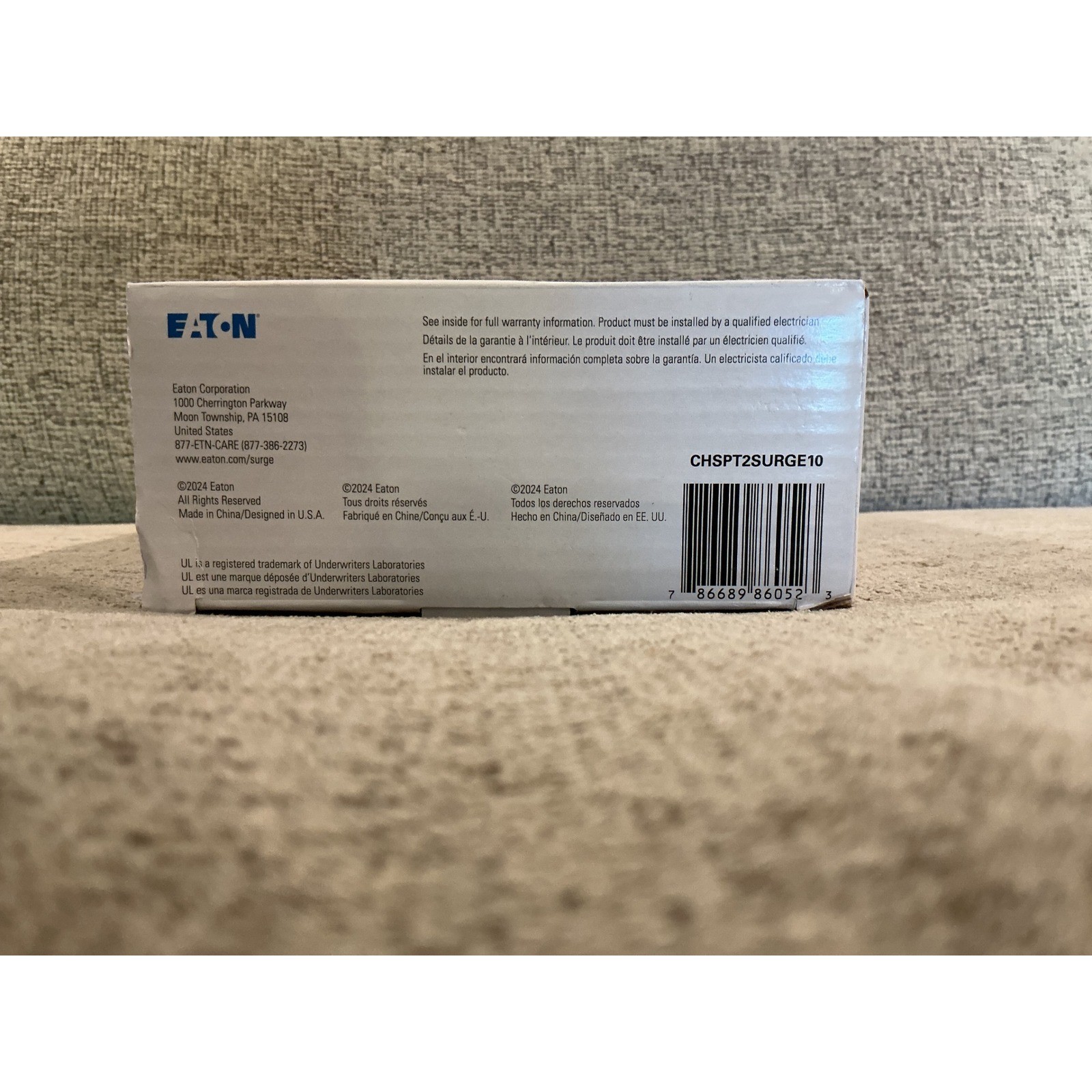 Eaton CHSPT2SURGE10 Surgetrap Type 2 Home Surge Protection 36kA 120/240V New gallery