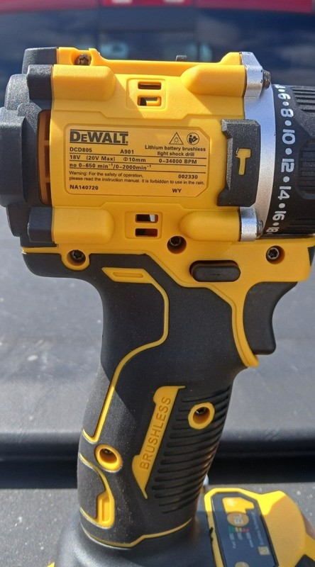 20V Brushless Hammer Drill Impact Driver Combo Kit 2-Tool Set w/ Bag Bare Tools gallery