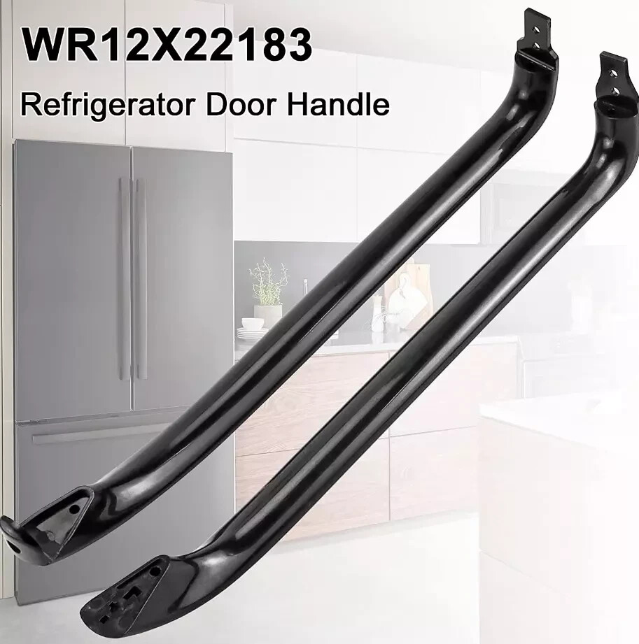Freezer Refrigerator Door Handle Kit WR12X22183 For GE GTH18GBDCRBB GTH18GCDDRBB gallery
