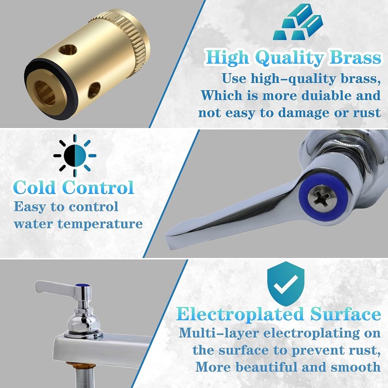 002713-40 Cold Side Handle Stem Assembly Replacement Parts Fit gallery