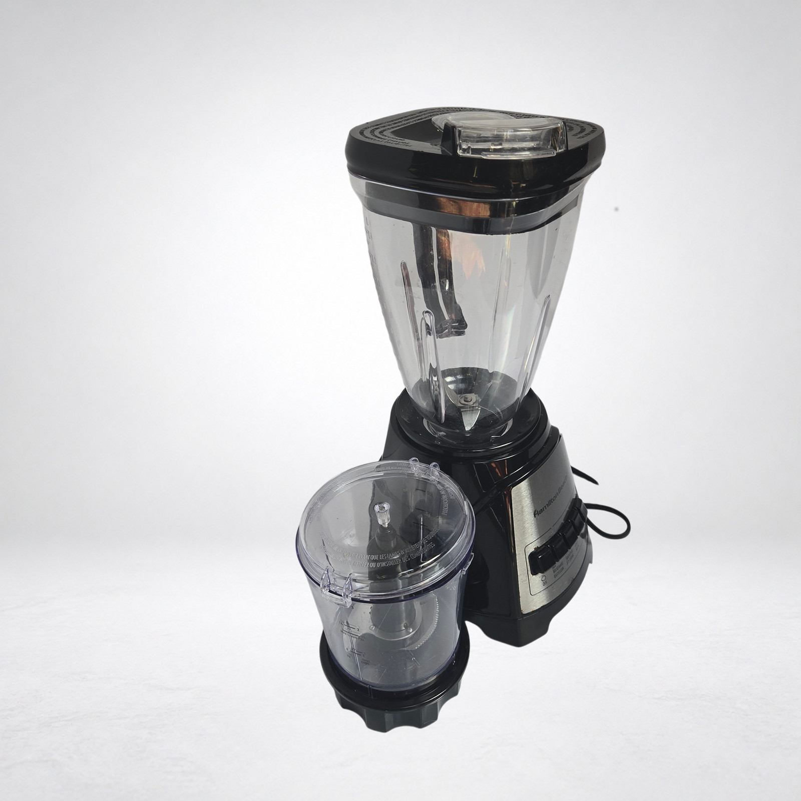Hamilton Beach Multiblend 48 Oz Blender with 3 Cup Chopper Model 58159 Tested gallery
