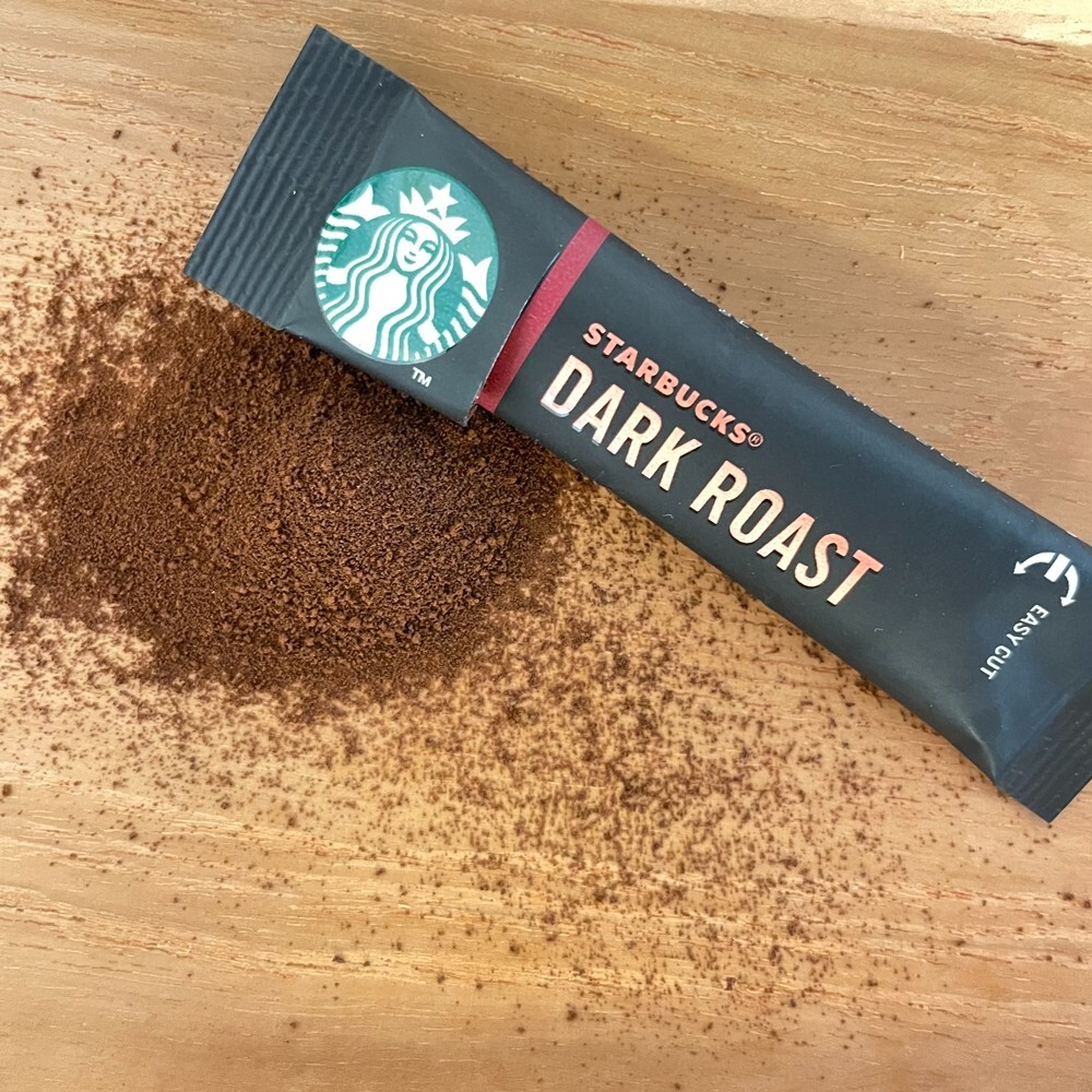 Fine Powder Starbucks Premium Instant Coffee 70 Count Packet Dark Roast Arabica gallery