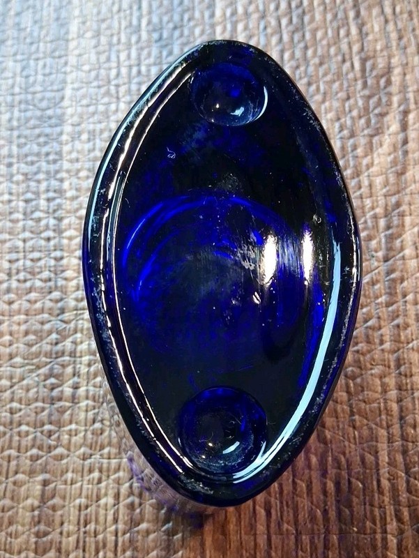 Cobalt Blue Glass Design Stackable Candle Holder gallery