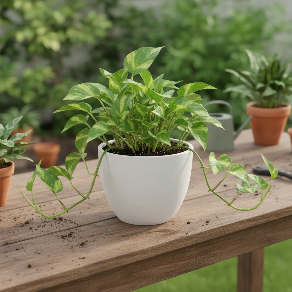 3 Rooted Pothos Live Plant Cuttings – Easy Care Indoor Houseplants gallery