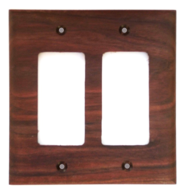 Solid Black Walnut Light Switch Plates/Covers Any Size +Custom gallery