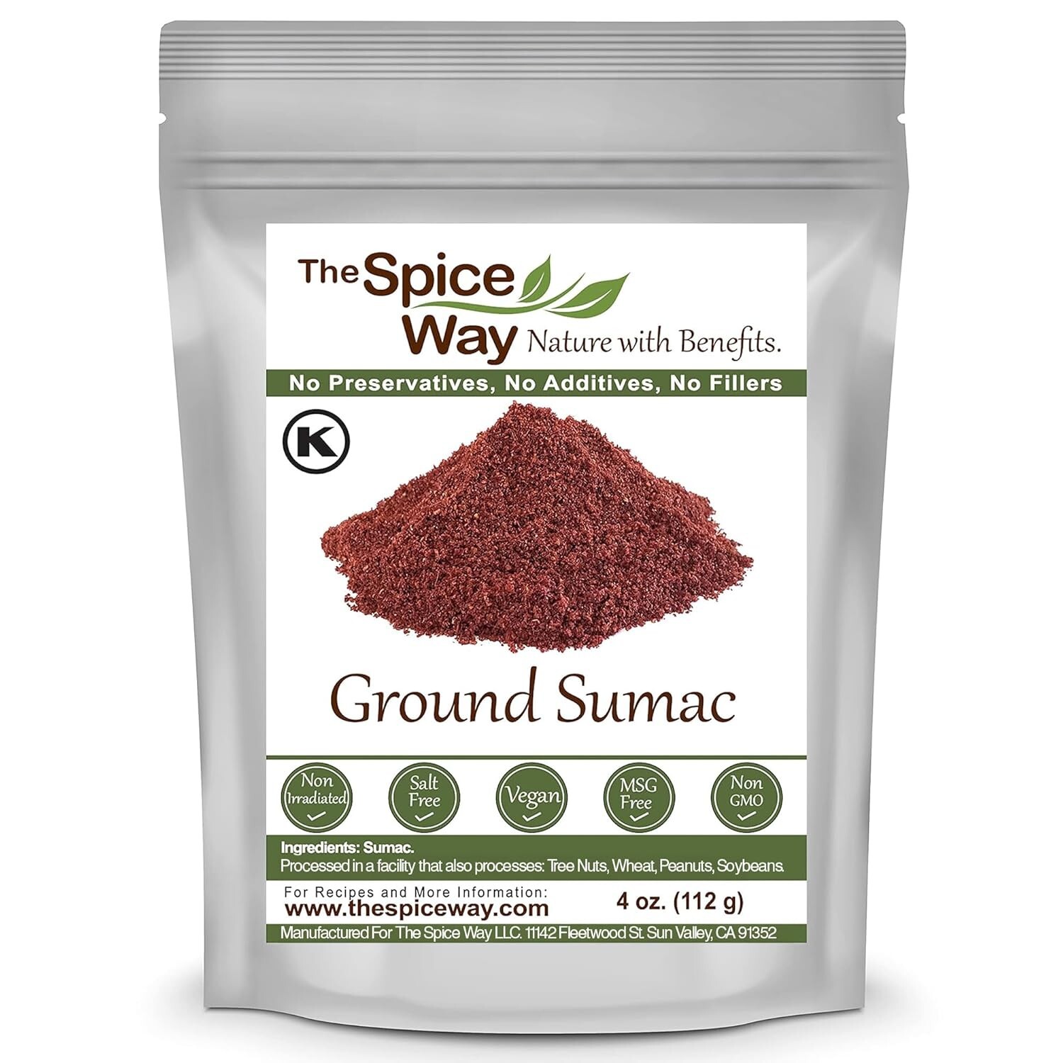 Pure 100% Ground Sumac Spice, No Salt, No GMO, No Irradiation, Sumac Seasoning gallery