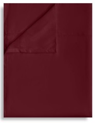 Queen Flat Sheet Only, 1 Pack Bed Sheets, Soft Breathable Brushed Microfiber …
