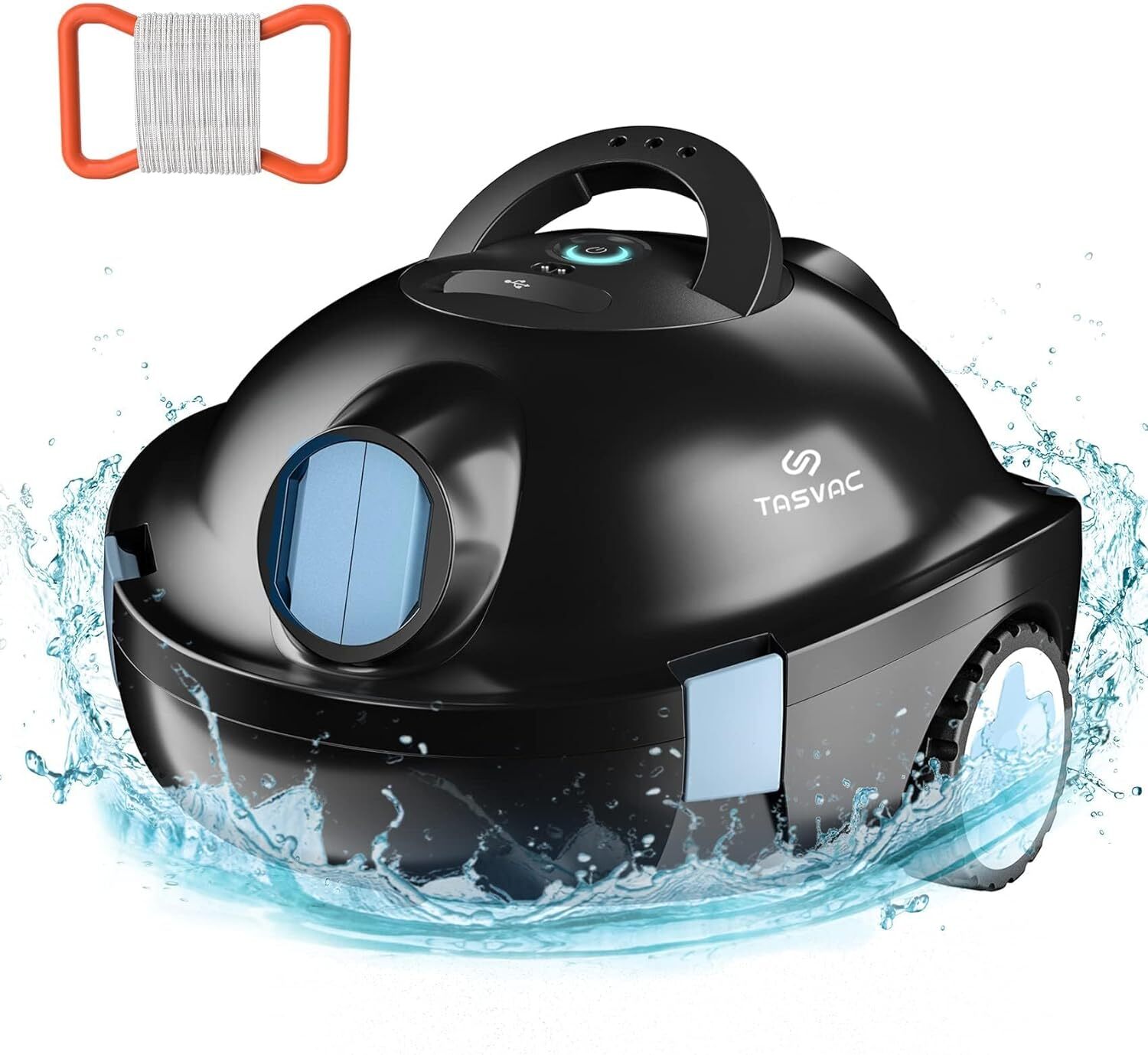 TASVAC Cordless Automatic Robotic Pool Vacuum Cleaner Y10 - - Scratch & Dent gallery