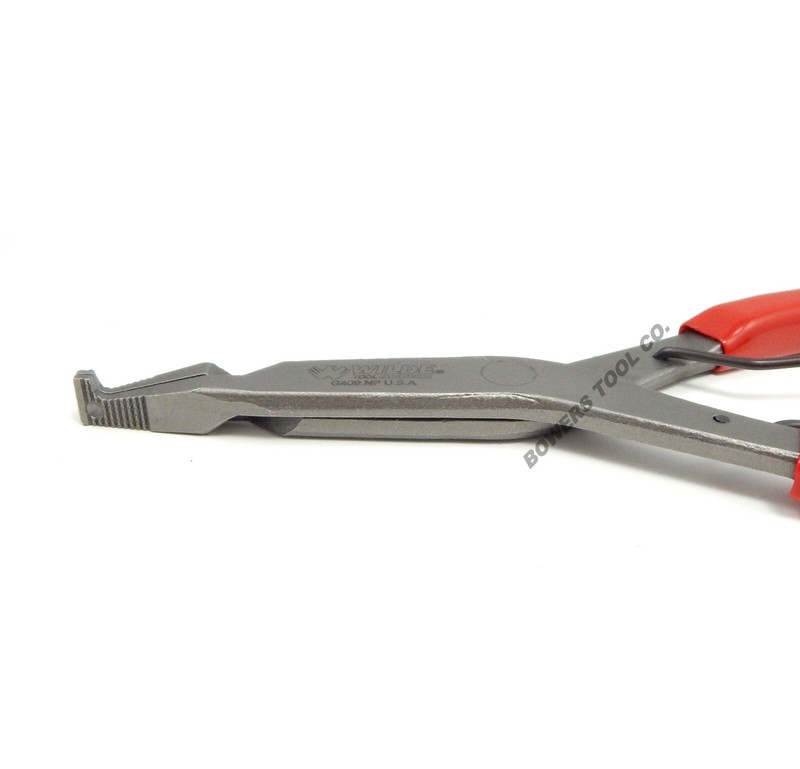 Wilde Tool 9” Right Angle & Straight Lock Ring Plier Set Snap Retaining USA MADE gallery