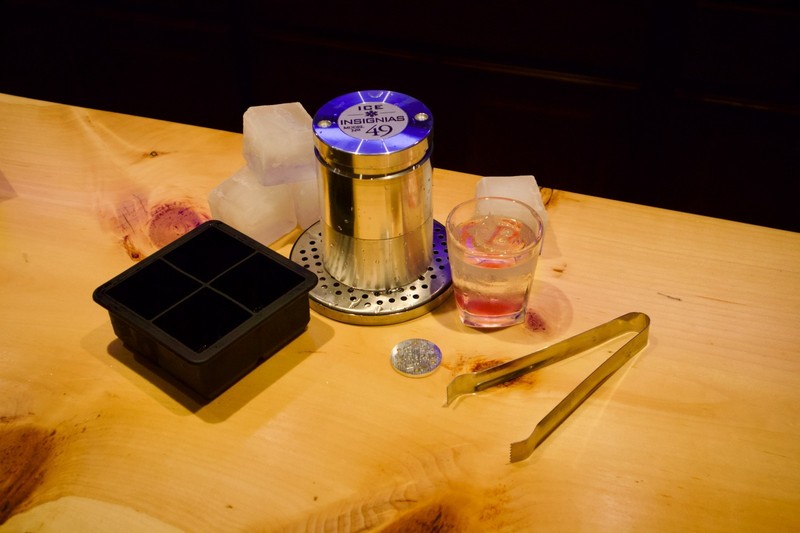 Personalized Ice Ball Press w/ Monogram - Whiskey Ice Sphere Mold Cocktail Kit gallery