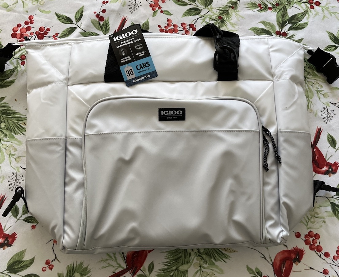NEW Igloo MaxCold SEADRIFT SNAP DOWN Cooler Bag 36-Cans Insulated Soft Foldable gallery