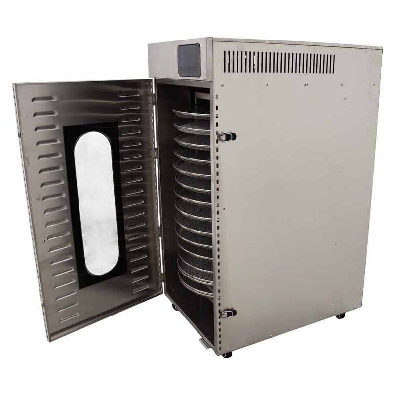 20 Layer Floor Type Food Dehydrator with Rotary Plate Time /Temperature Control gallery
