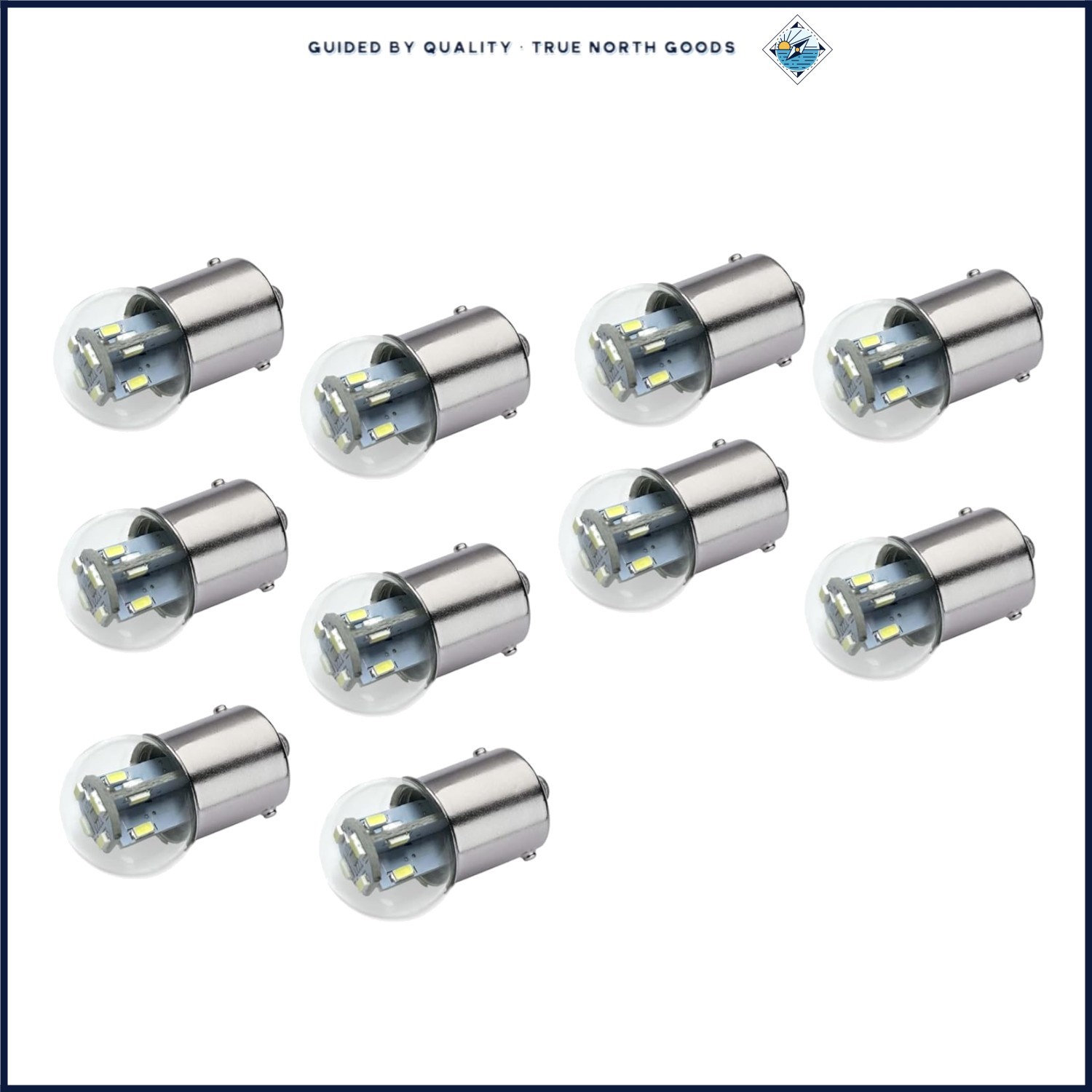 10 Count Dimmable LED Bulbs for G6 Base - 12/14VDC Miniature Replacement gallery