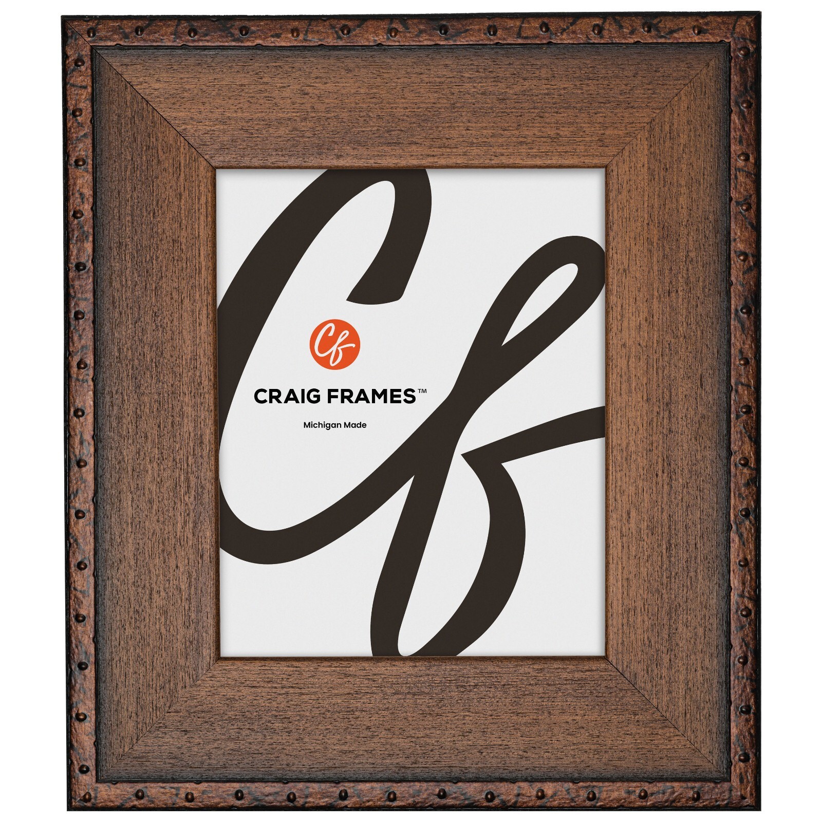 Craig Frames Constitution Nautical, 3 Inches Wide Walnut Brown Picture Frame gallery
