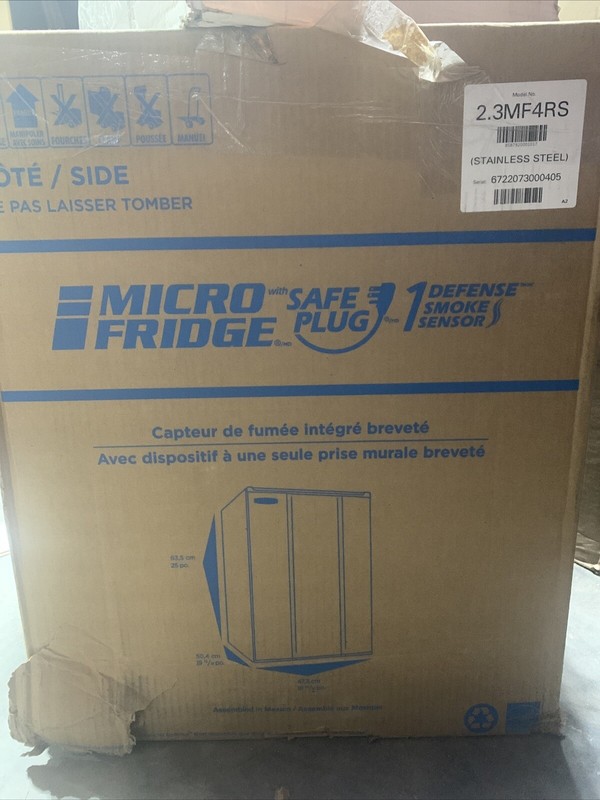 Microfridge 2.3Mf4r Compact Refrigerator, Black, 19-53/64In D, 2.3Cu Ft gallery