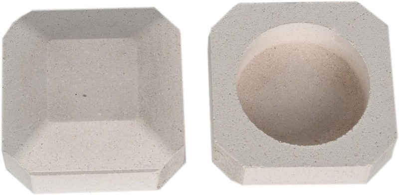 50 Pcs Ceramic Briquettes Replacement For Lynx L27, L30, CS30 Gas Grill, 2x2x0.7 gallery