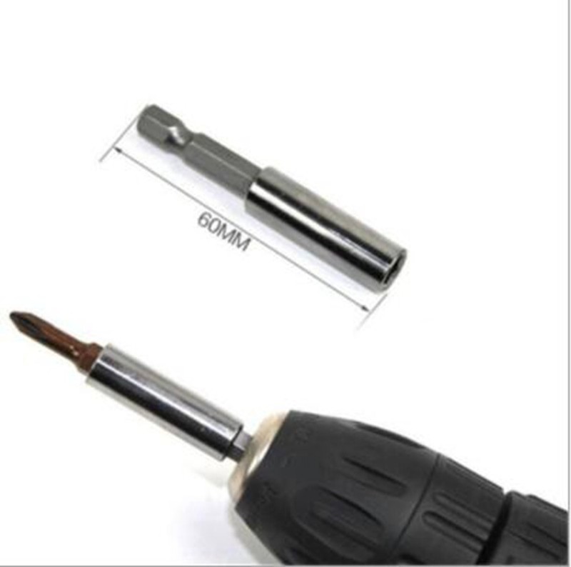 10Pcs Compact Magnetic Bit Tip Extensions Holder 1/4" Hex Shank Drive Guide N513 gallery