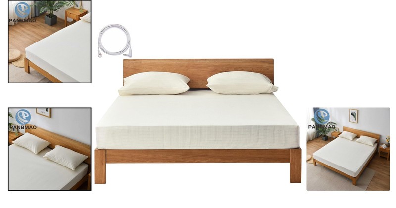Fitted Beige Grounding Sheets with 12% Silver Fiber – Improved Sleep Quality gallery