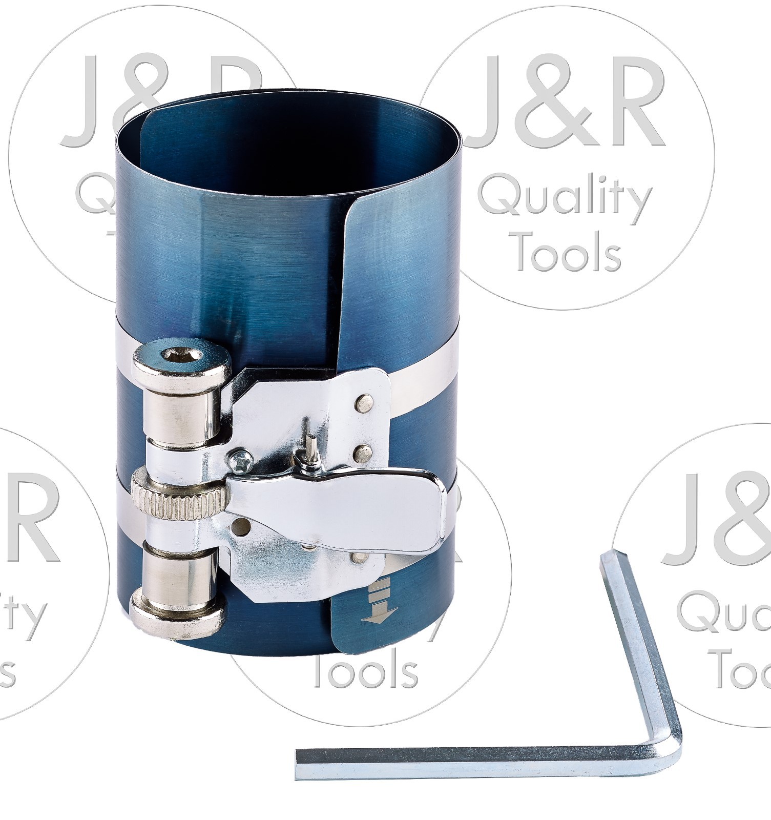 AUTO CAR ENGINE PISTON RING COMPRESSOR COMPRESSION TOOL UP TO 6 7/8" COMPRESSER gallery