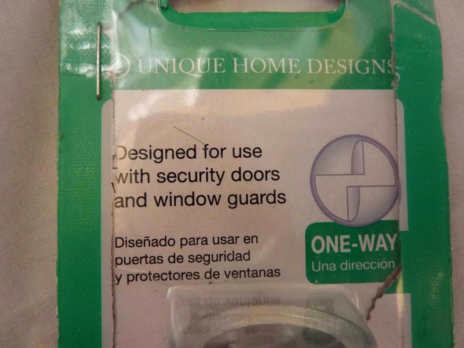 Unique Home Designs IDA09200003000 One-Way Screw Driver For Security Doors gallery
