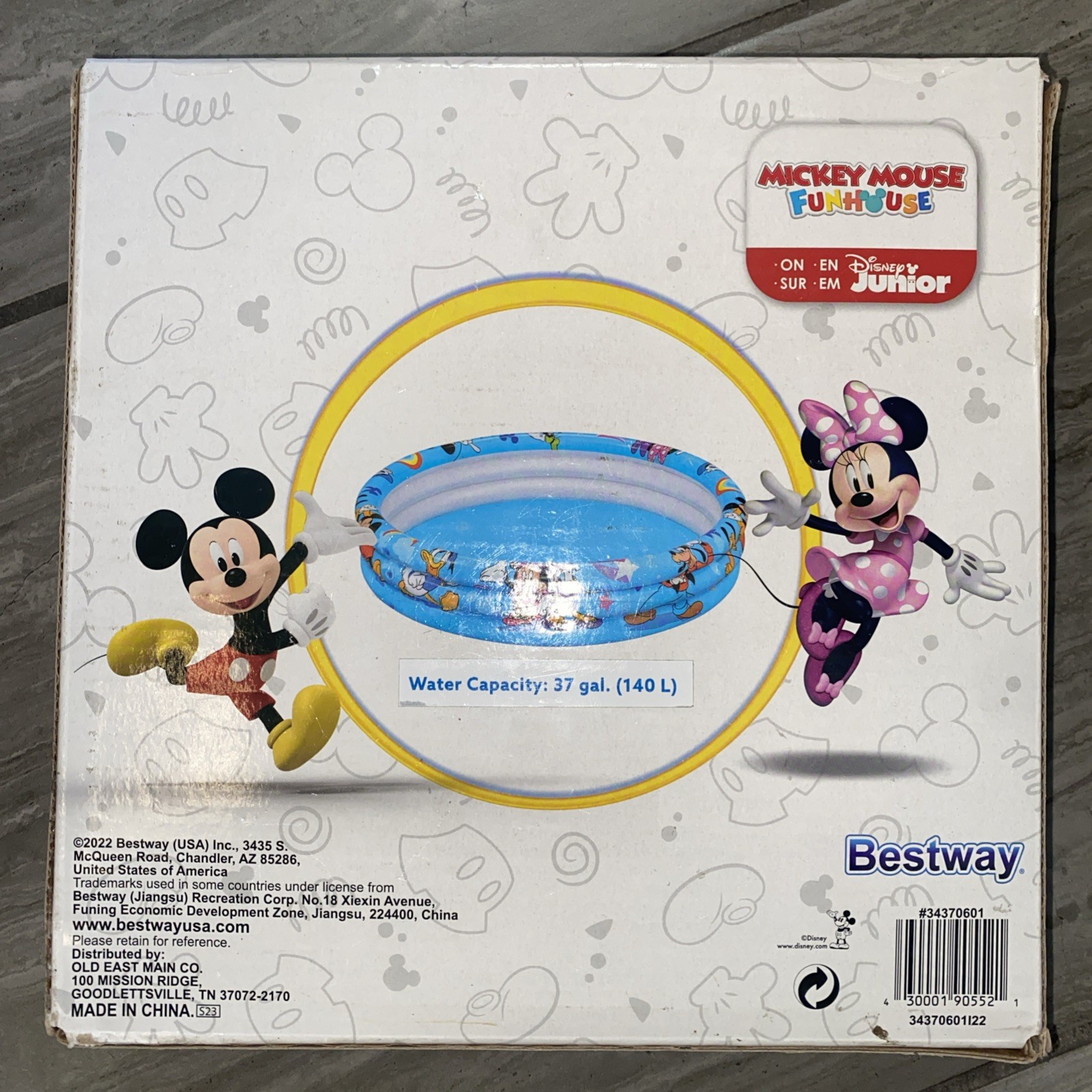 Disney Junior Mickey Mouse Funhouse Inflatable Play Pool Ages 2+ gallery
