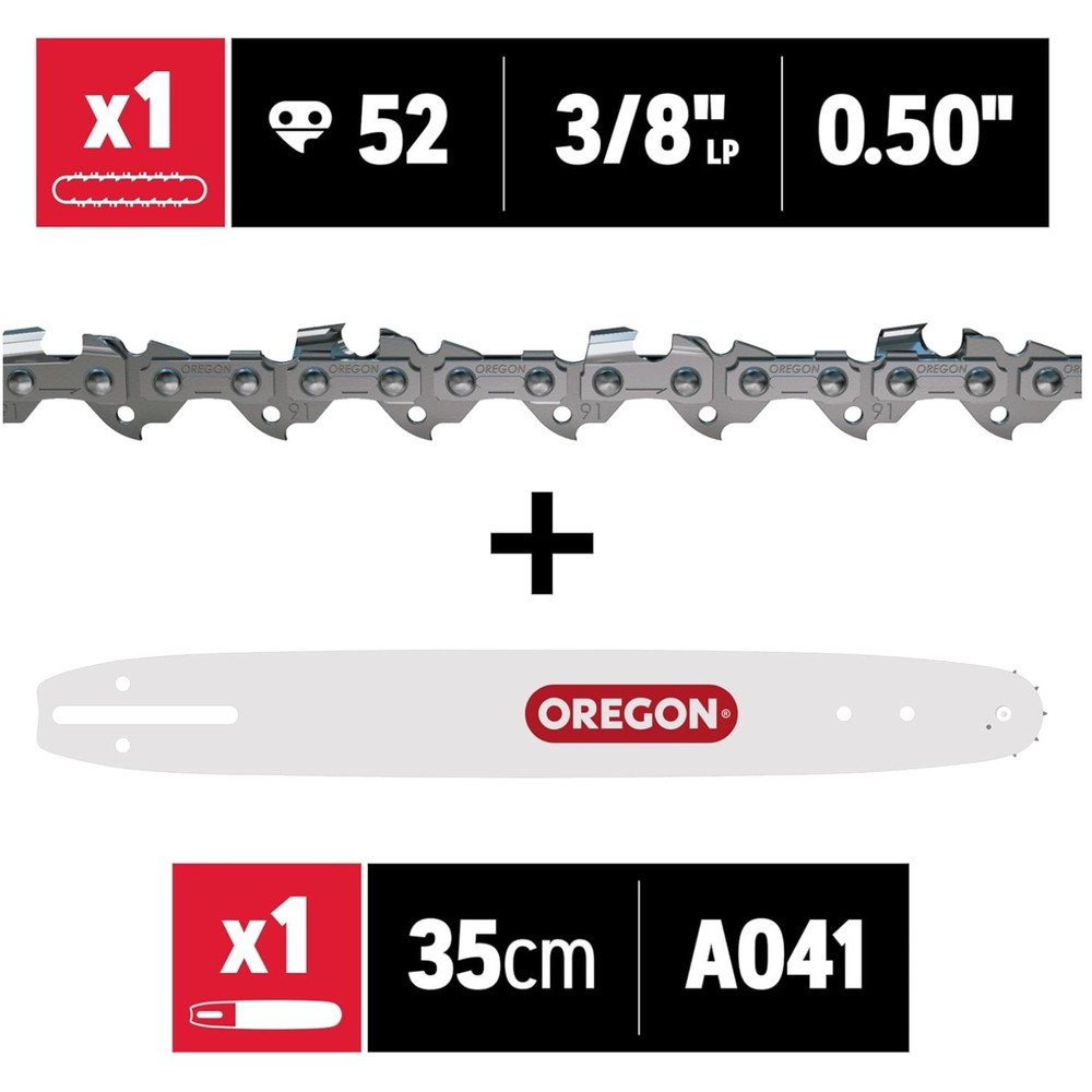 Low Vibration 14-Inch Chainsaw Chain Set
