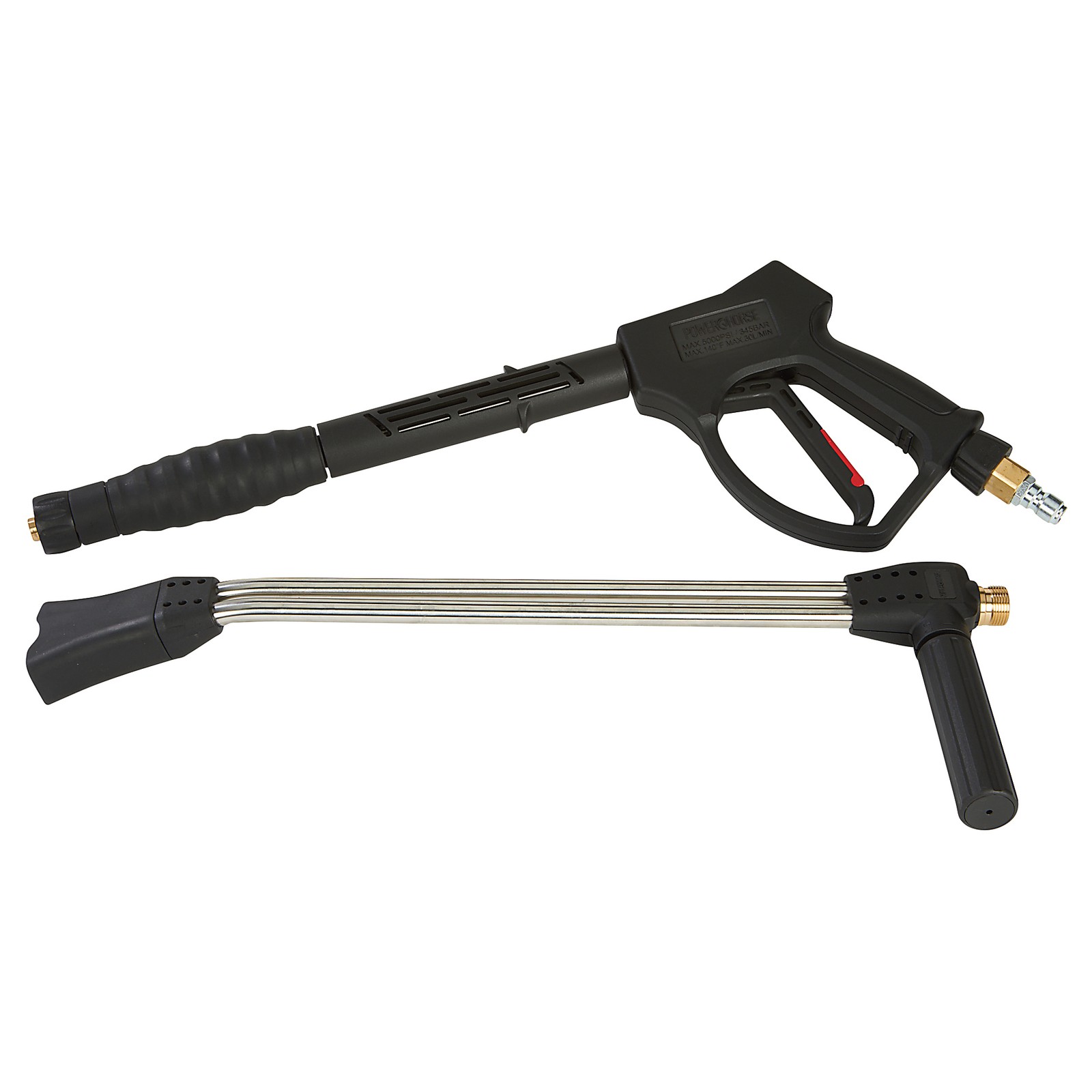 Powerhorse Long Spray Gun/Dual Lance Kit, 42.77in., 5000 PSI, 8 GPM gallery