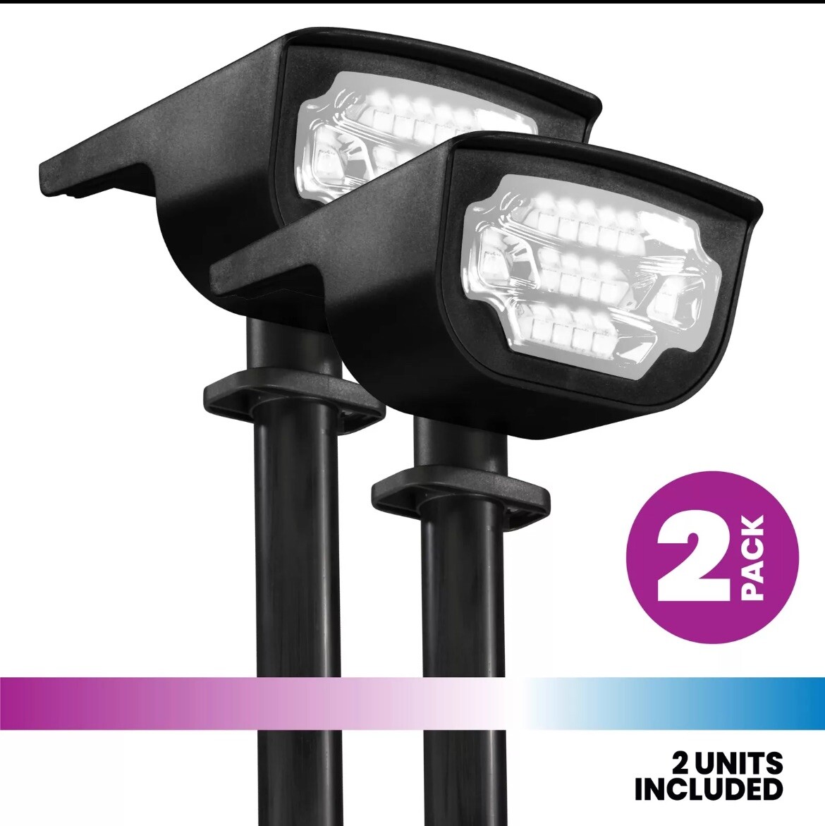 Bell+Howell Bionic Burst Solar Lights Outdoor Waterproof IP67 Path Lights, gallery