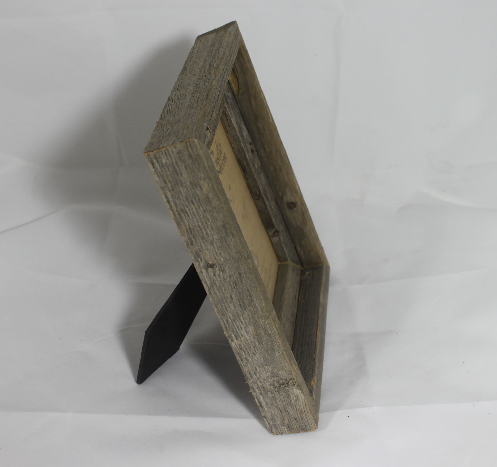5x7-2" Wide Signature Reclaimed Rustic Barn Wood Picture Frame gallery