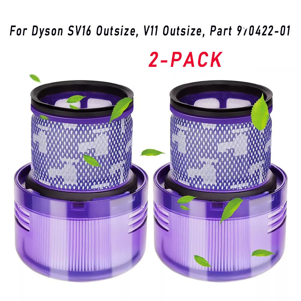 2 Pack Vacuum Filter Replacements For ‎Dyson V11 Outsize, V11 Outsize Origin
