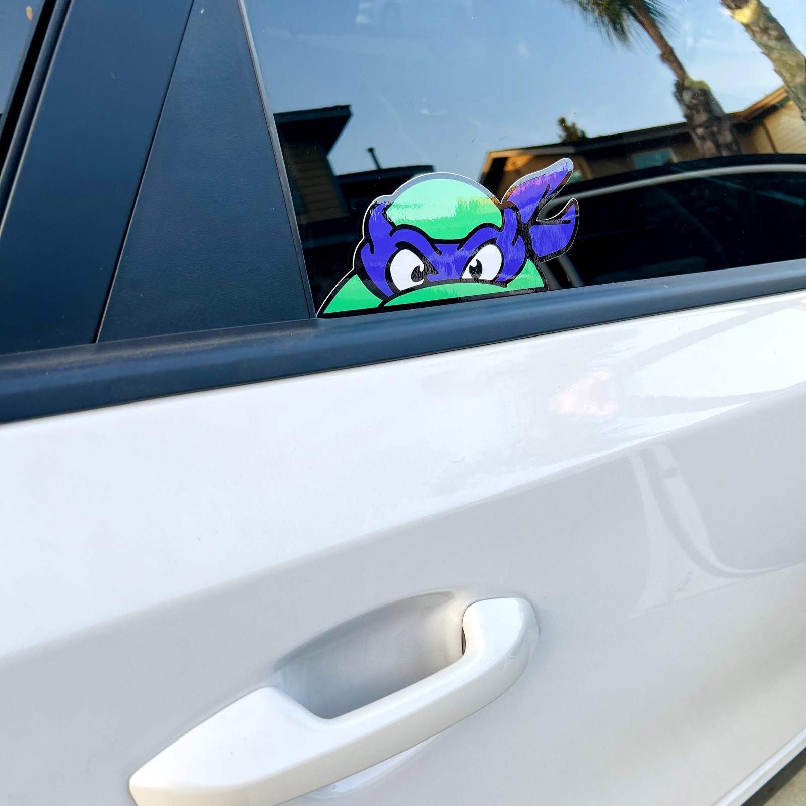 Ninja Turtles | TMNT | Car Peeker Decal | Pick One | 7" gallery