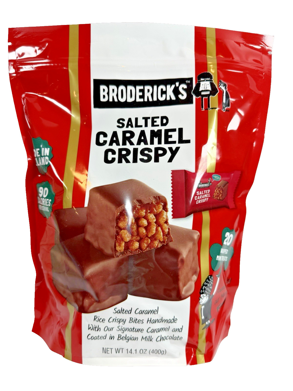 Salted Caramel Crispy, Rice Crispy Bites, Caramel Milk Chocolate, 20 Treats gallery