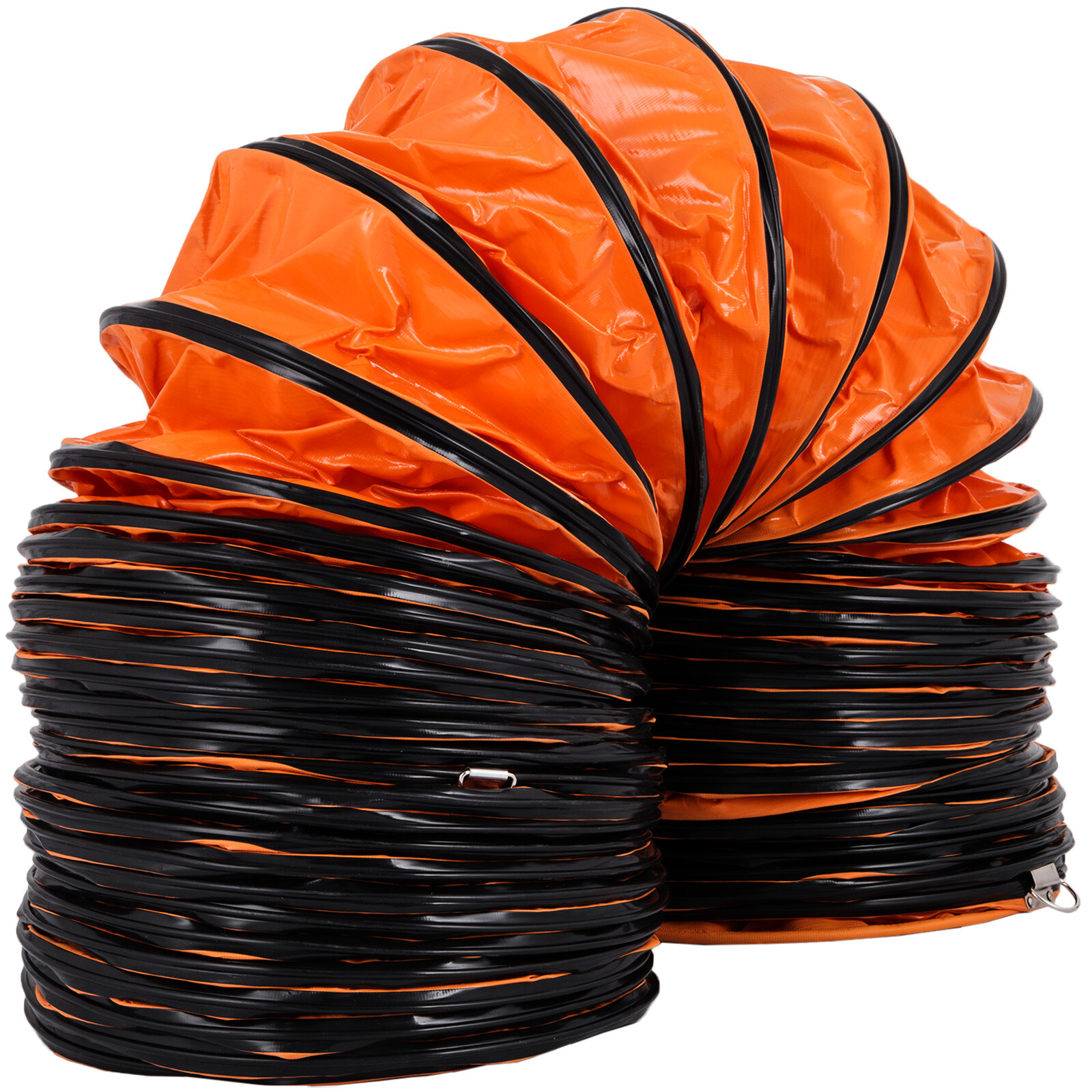 12'' PVC Flexible Ducting 32FT/9.8m Fit Ventilator Hoses Strong Flame Retardant gallery