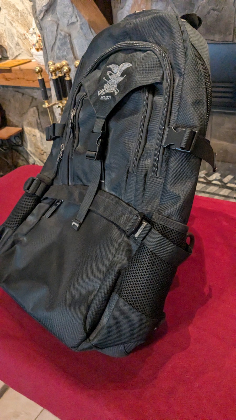 Field & Stream  Hiking Backpack In Charcoal Grey/Black 2