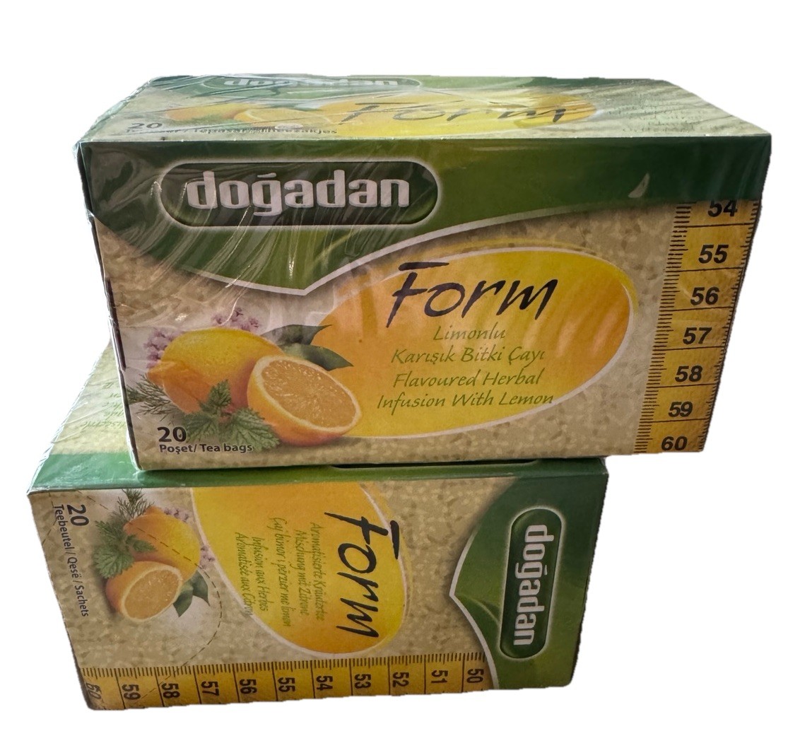 Dogadan Form Tea Lemon Mixed Herbal Slimming Tea Wellness Blend 20 Bag( 20x 2pk) gallery