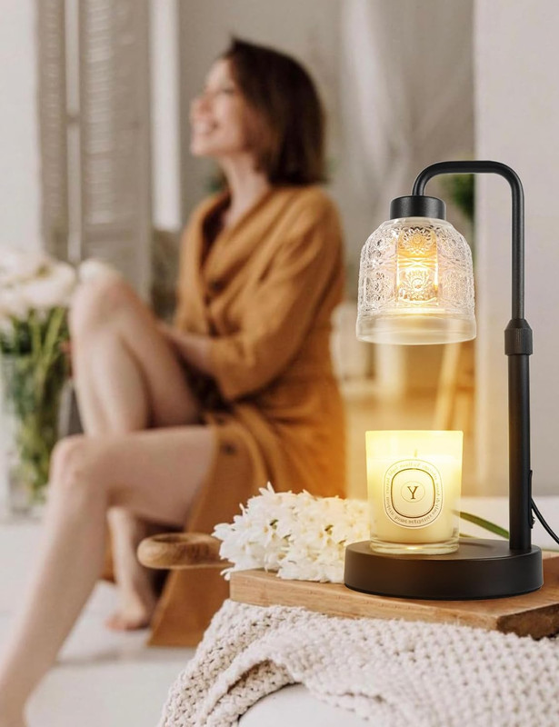 Candle Warmer Lamp with Timer Dimmable, Adjustable Lamp Candle Warmer, Birthday gallery