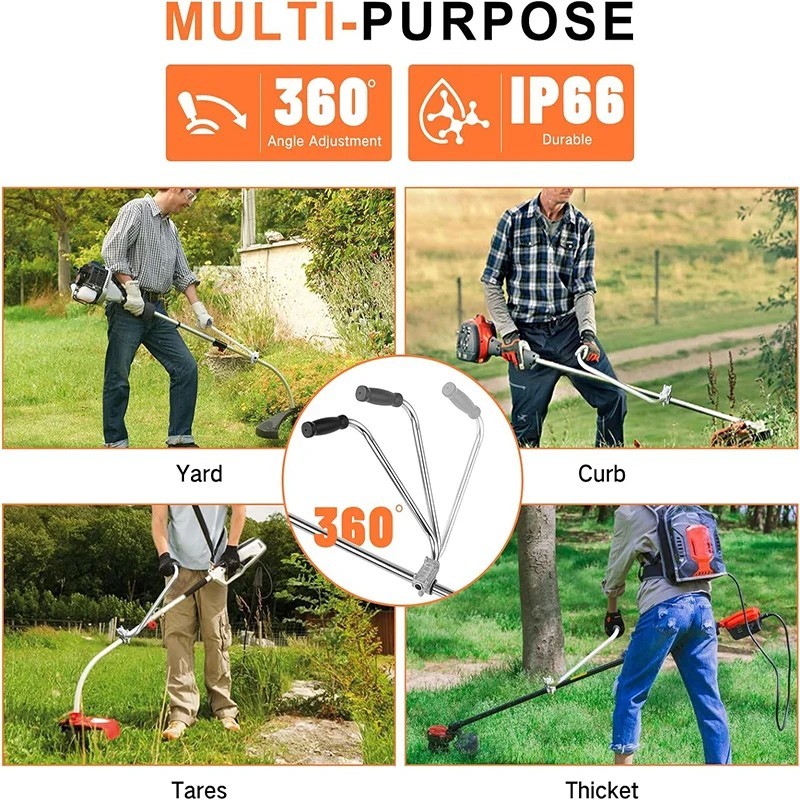 Ergonomic Trimmer Grip String Trimmers Handle Weed Eater Handle Extension Tools gallery