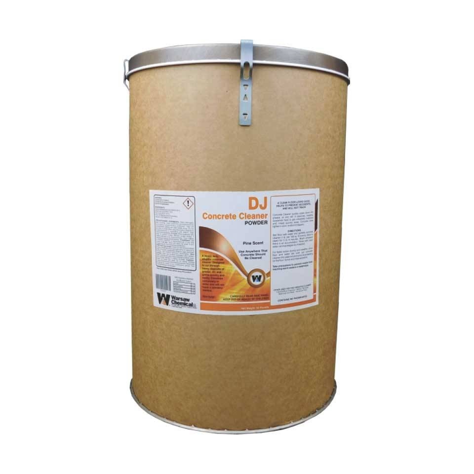 DJ Concrete Floor Cleaner Orange Powder 50lb Drum gallery