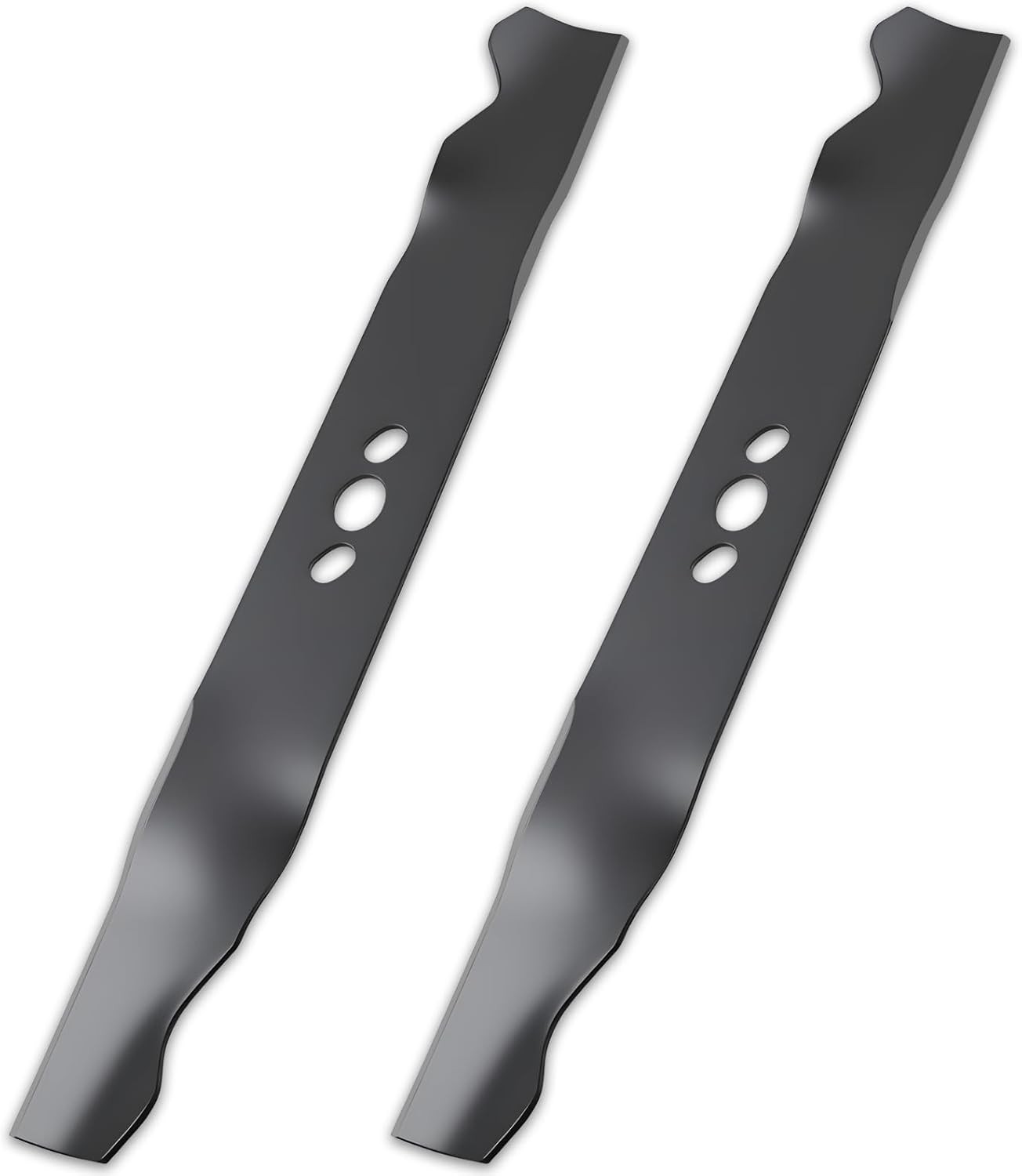 2Pcs 2105300125A 20" Mower Blade For MNA152505 MNA152701 Lawn Mower Deck Black gallery
